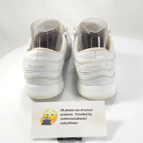 Skechers Work Relaxed Fit Slip Resistant Shoe Womens Size 10 76564 White - Picture 3 of 9